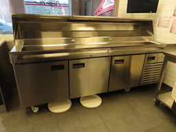 Kølebord GP PRODUCTION Pizza Prep Table