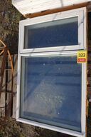 2 stk Vinduer 99x157,5 cm (MOMSFRI) 