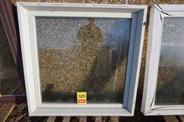 PVC Vindue 2 lag glas 119x119 cm (MOMSFRI) 