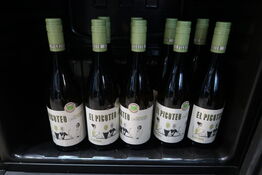 9 flasker Hvidvin El Piuteo Almansa