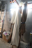 Diverse markedsparasoller mm. 