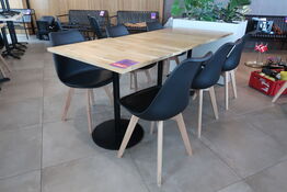 3 stk. Cafeborde med 6 stk. stole