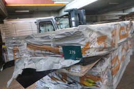 162 stk Hvid lak profilbrædder TGU