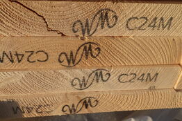 40 stk Gran spærtræ C24