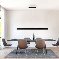 Paul neuhaus langbords pendel sort 118 cm 3000k(ubrugt)