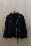 Læderjakke SKINTÖI str. 38 sort