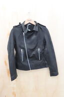 Læderjakke SKINTÖI str. 36 sort