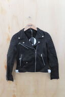 Læderjakke SKINTÖI str. 36 sort