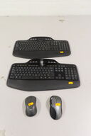 2 stk tastatur og 2 stk mus LOGITECH