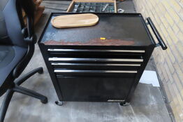 Rullebord med indhold