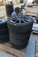 4 stk dæk med fælg 