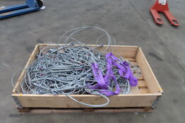 Palle med stålwire mv.