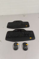 2 stk tastatur og 2 stk mus LOGITECH