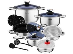 Grydesæt, 16 dele, også til induktion.