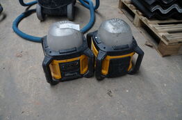 2 stk. Arbejdsbelysning DEWALT 