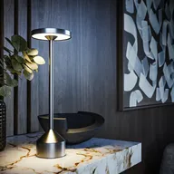 Opladelig bordlampe LIGHTS COPENHAGEN Stockholm SØLV