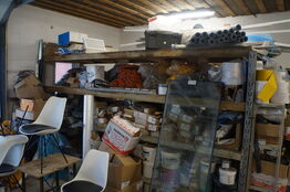 Indhold på lagerreol