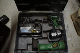 2 stk. el-værktøj & Luftværktøj HITACHI & TJEP