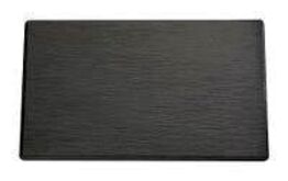 6 stk. Fad 1/1 GN melamin Skifer look