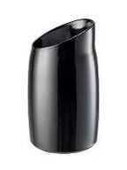 4 stk. Dressingskål sort 1 ltr H215 mm melamin CASUAL