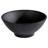 12 stk. Skål melamin sort diam 160 x H65 mm Nero