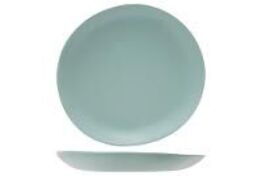21 stk. Tallerken melamin turkis 280 mm Kupo