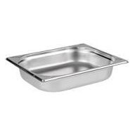 12 stk. Kantine stål 1/2 GN H65 mm 4 ltr APS