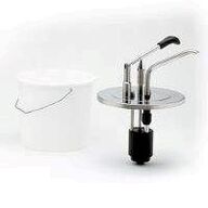 1 stk. Dressingpumpe t/5 ltr spand r/s inkl spand