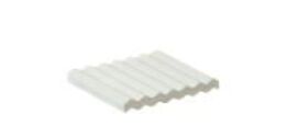 36 stk. Fad Wave B100 x D140 mm hvid Wave trays