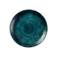 12 stk. Tallerken coupe marine grøn 260 mm Homespun Chroma Churchill