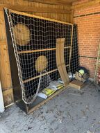 Fodboldmål inkl. bolde