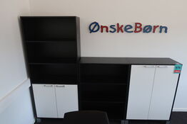 3 stk. Skabe 