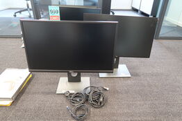 2 stk. Dell U2417H/P2417H Skærme 24"