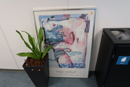 Plakat samt litografi
