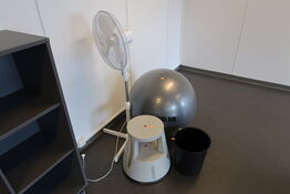 Elefantfod, ventilator, træningsbold