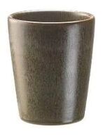 12 stk. Multiskål/krus stentøj mat grå 30 cl Rustik