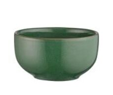 18 stk. Skål stentøj grøn 110 mm Rustik