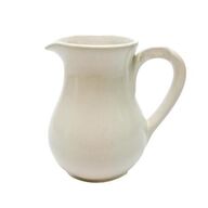 4 stk. Kande stentøj råhvid 0,5 ltr Rustik