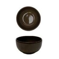 24 stk. Skål stentøj valnød 110 mm Rustik