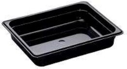 12 stk. Kantine 1/2 GN  D65 mm sort Cambro