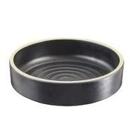 48 stk. Tapas skål sort diam 105 mm Melamin