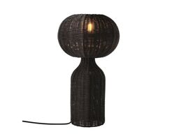 16 stk. Bordlampe Werna D30 x 53,5 cm Sort Rattan