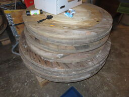 Plader fra kabeltromler (2 paller)