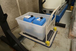 Opbevaringsvogn uden indhold