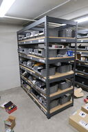 Div. Varelager og reservedele på reol