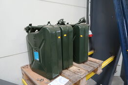 3 stk. jerry cans