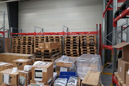 7 fag pallereoler uden indhold