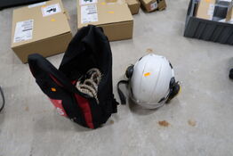 Taske med div. Faldsikringsudstyr