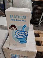 24 stk. Milkshake Mix á 2 l. MATILDE. Vaniljesmag