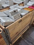 Parti metalkasser. Assorterede. 